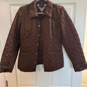 Women’s Tommy Hilfiger Quilted Brown Jacket